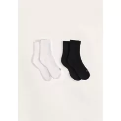Kit 2 Pares de Meia Esportiva Cano Longo
