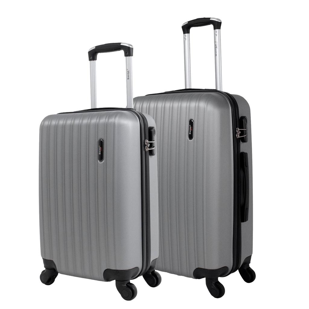 Kit de malas de viagem P/M Londres Swiss Move Prata