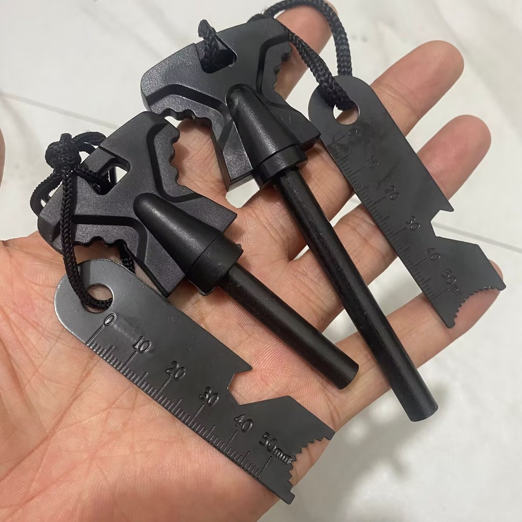 Sobrevivência de emergência equipamento ao ar livre acampamento à prova dwaterproof água vara aventura sobrevivência à p