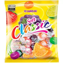 Bala Dura Soft Classic Frutas Sortidas 400g - Berbau