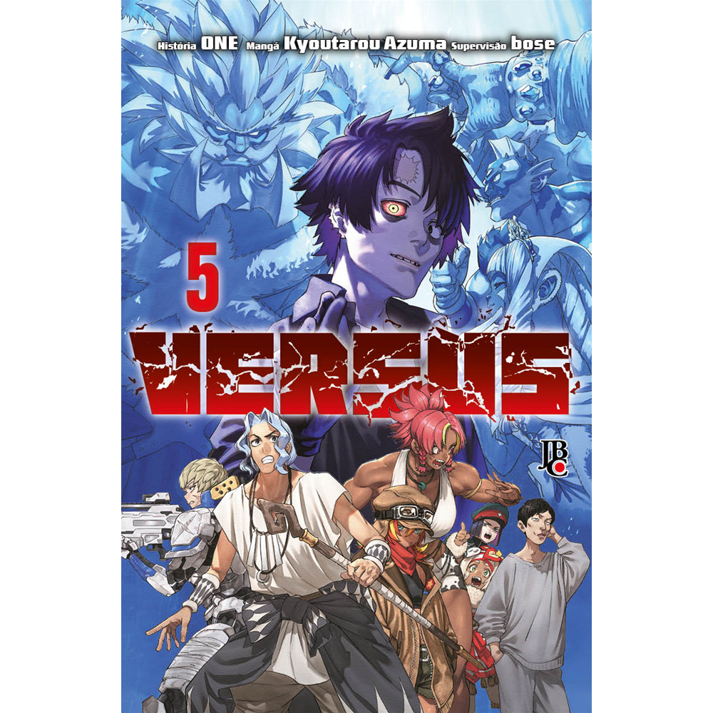 Mangá - VERSUS Vol. 05 - por Kyoutarou Azuma - Editora JBC ISBN 9788545717768