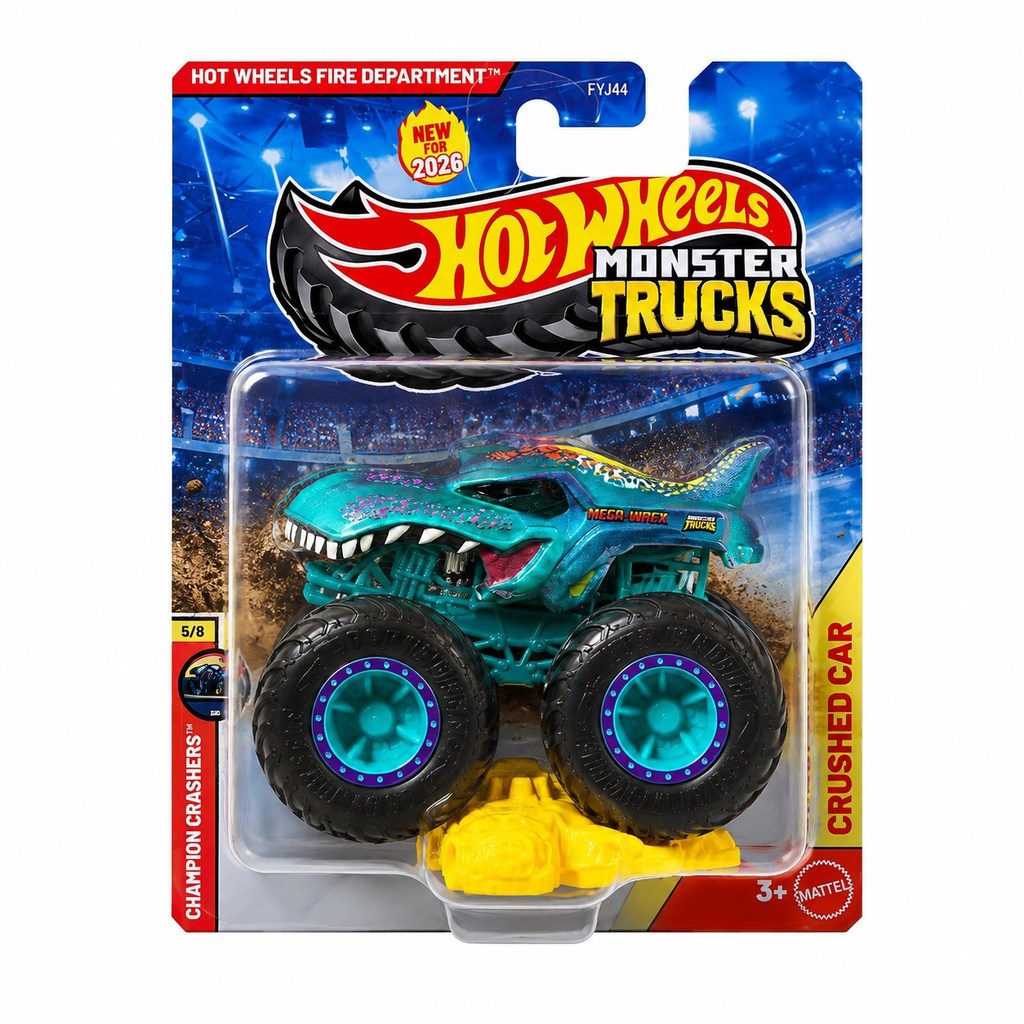 Hot Wheels Monster Truck Pack 1 Carrinho Carro Veiculo - Sortidos
