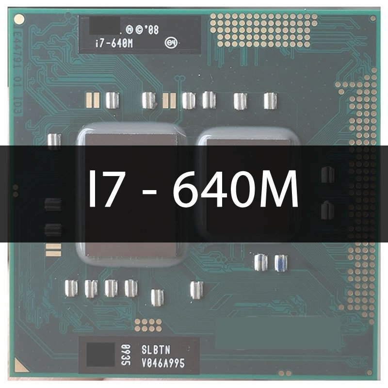 Laptop Intel Note I7 640m 2.80/3.46GHz 2/4 35W