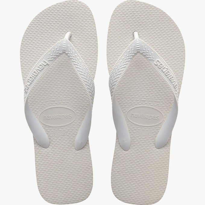 Chinelo Havaianas Top  Branca Original O mais vendido
