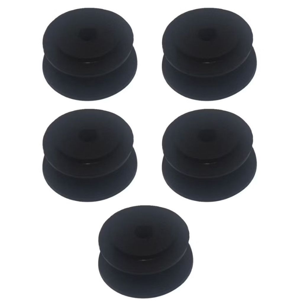 Kit 5 Anéis Vedação Borracha Botão Registro Cooktop Fischer 5 Bocas Original