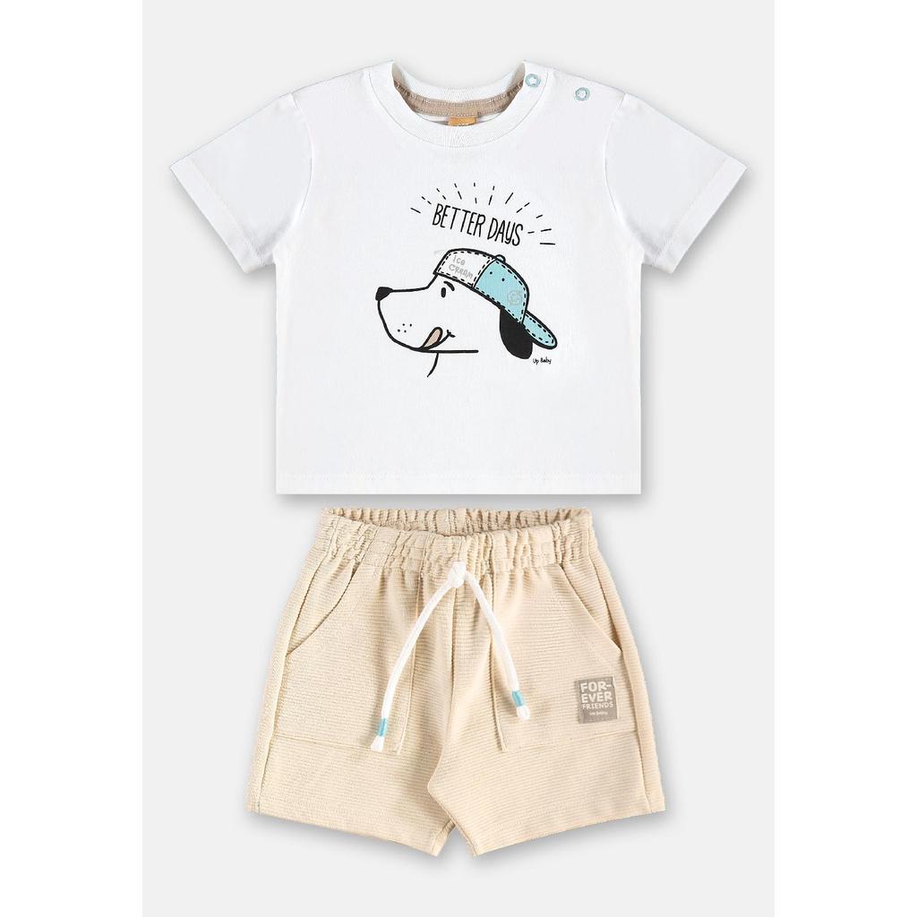 Conjunto Melhores Dias Bebê Menino Up Baby
