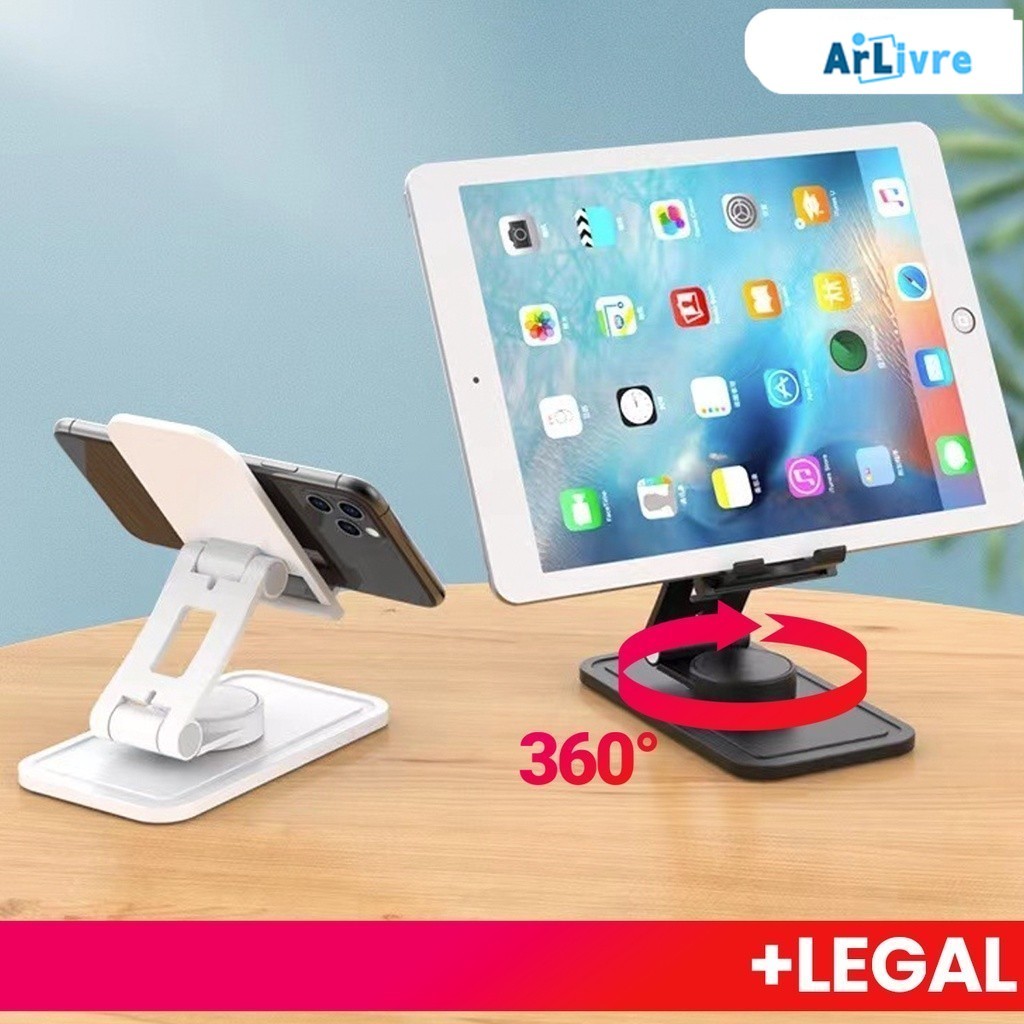Suporte para celular e Tablet, suporte ajustável, portátil, articulado, Tablet, PC, ajustável, ipad/iphone