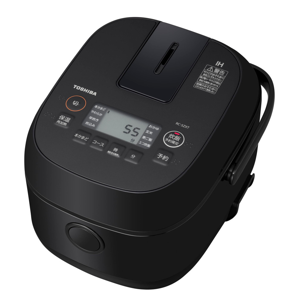 TOSHIBA (Toshiba) panela de arroz 3 copos RC-5ZXT(W) branca para uma pessoa IH arroz integral aquecimento 24 horas