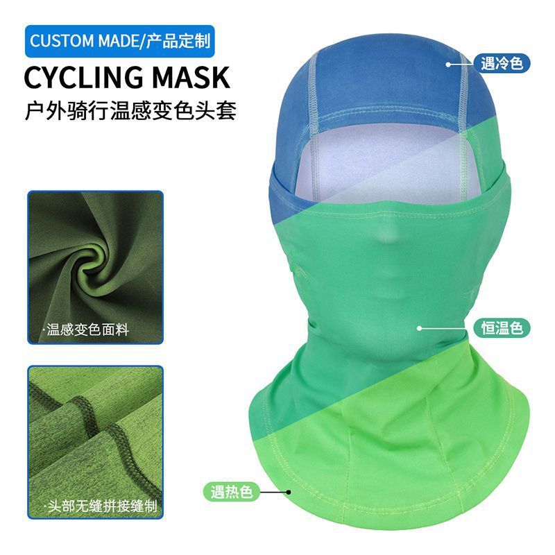 Capacete que muda de cor com sensor de temperatura, respiração, mudança de cor, mudança de temperatura, sensor térmico d