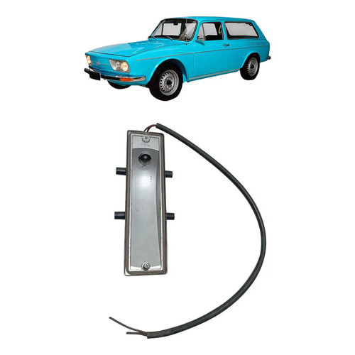 Carcaça Pisca Seta Dianteira Vw Brasília Variant 1973-1977 Água