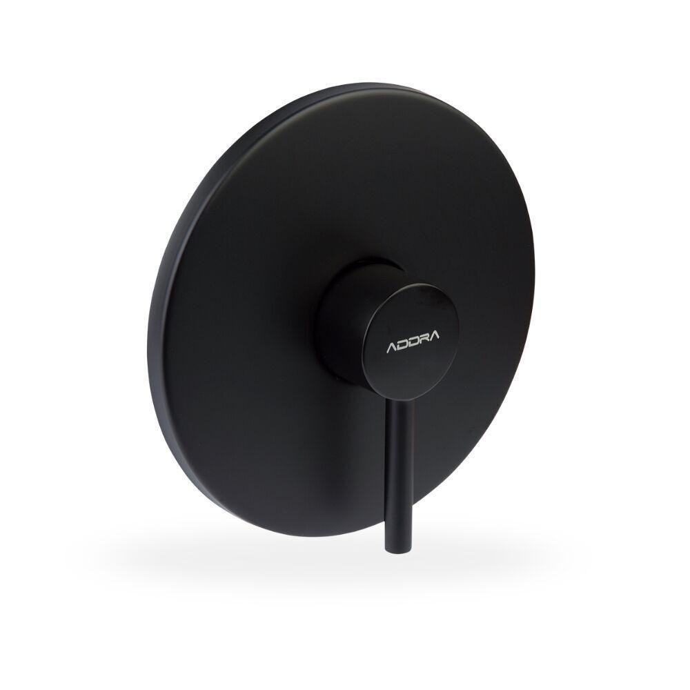 Misturador Base Monocomando para Chuveiro 1/2" Hygge Preto Addra
