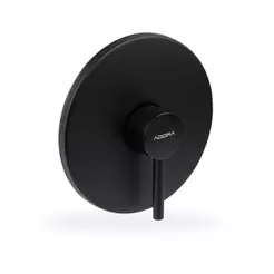Misturador Base Monocomando para Chuveiro 1/2" Hygge Preto Addra