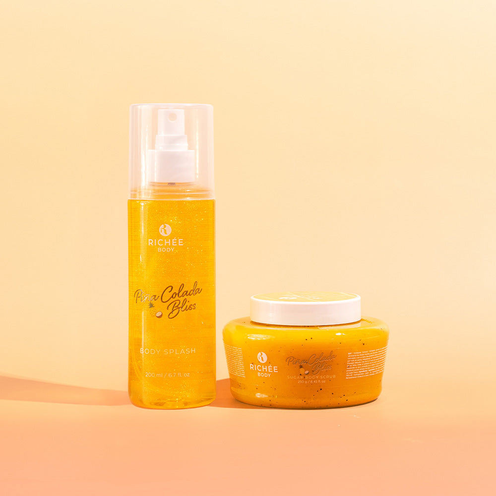 Richée Body Kit Esfoliante e Body Splash Piña Colada