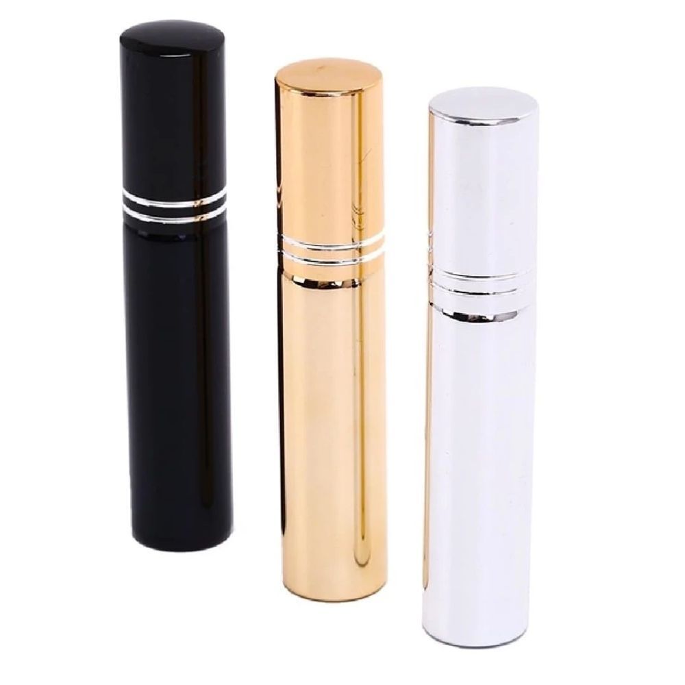 Kit 2 Frascos Mini Spray Porta Perfume Recarregável Sortido 10ml