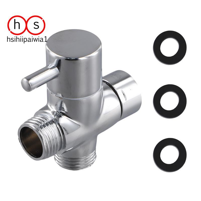 Válvula Desviadora De Braço De Chuveiro De Metal De Latão , Separador De Água De 3 Vias , Adaptador T 20mm Para Portátil