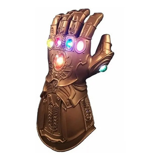 Manopla Infinito Thanos Pronta Entrega Envio Em 24h Led Luva