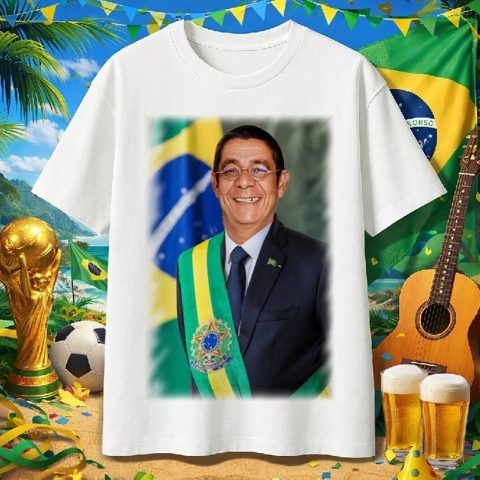blusa camiseta ZECA PAGODINHO PRESIDENTE DO BRASIL,  REGATA VERÃO BLUSINHA BÁSICA MEME PLUS SIZE