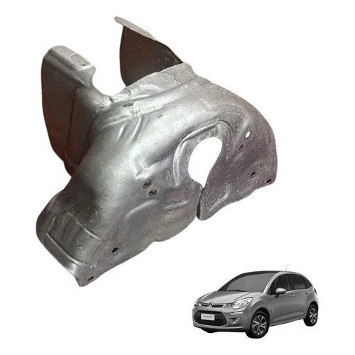 Defletor Calor Catalisador Coletor Citroën C3 1.6 2018