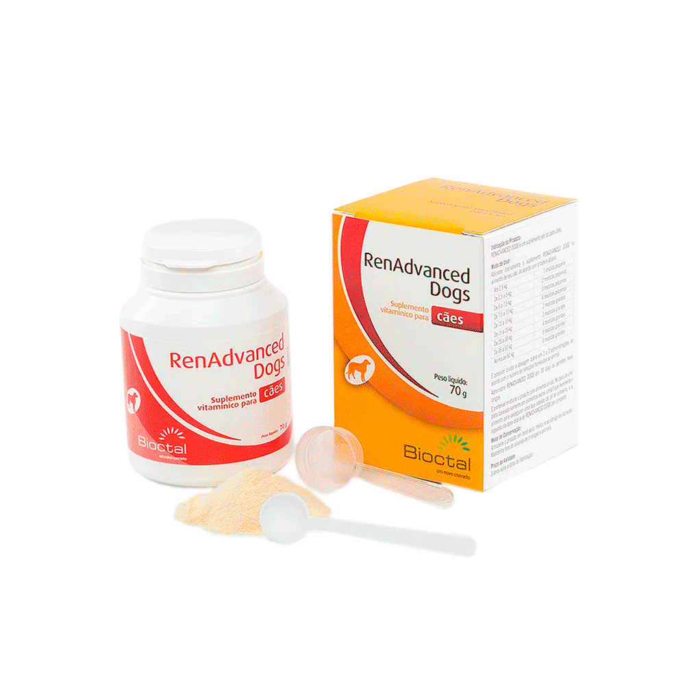 RenAdvanced Dogs 70g Suplemento Tratamento Renal Cães
