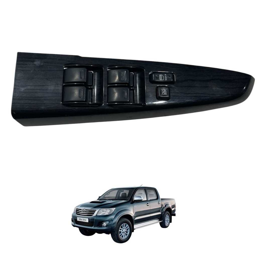 BOTÃO VIDRO ELETRICO DIANT. ESQUERDO TOYOTA HYLUX 74232K170