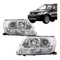 Farol Grand Vitara 2009 2010 2011 2012 Foco Duplo Cromado
