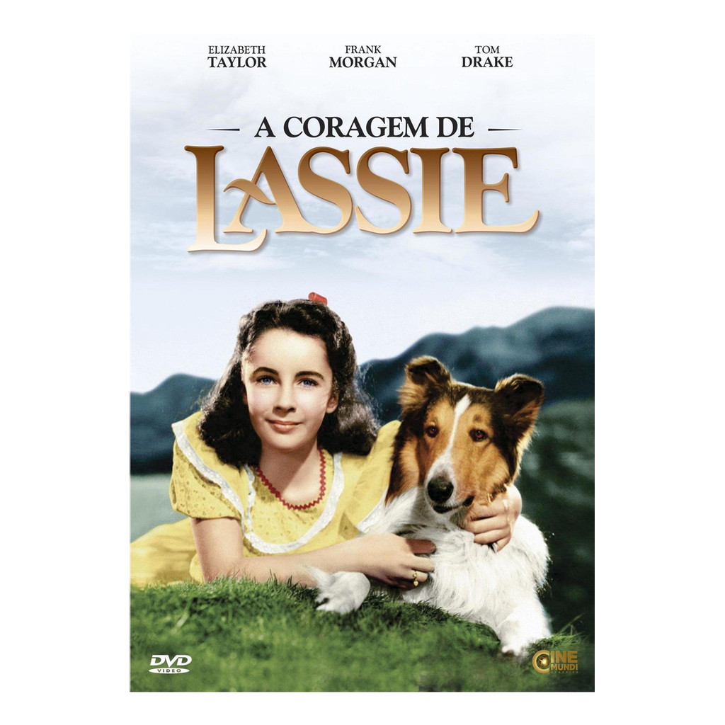 A Coragem De Lassie - Dvd - Frank Morgan - Elizabeth Taylor