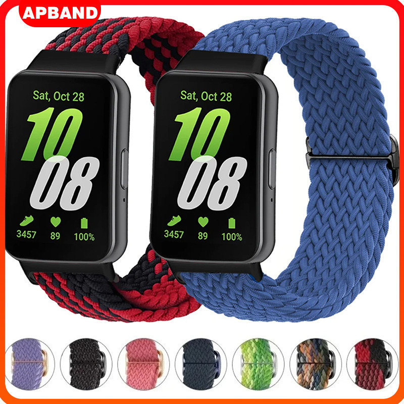 Pulseira Nailon Elástico Para Relógio Smartwatch Samsung Galaxy Fit 3 Strap De