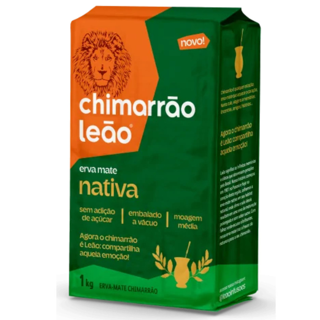 Chimarrão Leão a Vácuo 1kg- Leão