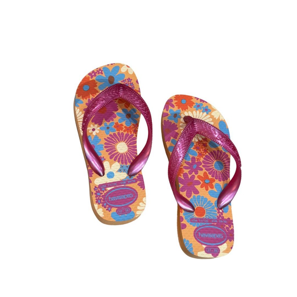 Chinelo Havaianas Kids Flores Fc Infantil