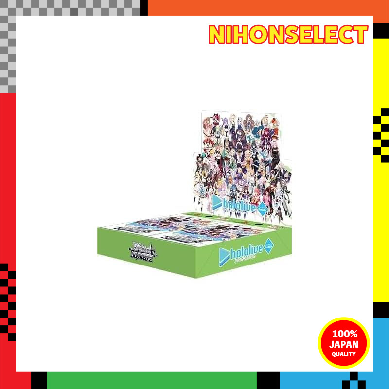 "Bushiroad Weiss Schwarz Hololive Production Vol.1 & Vol.2 Re:Mix Booster Box"