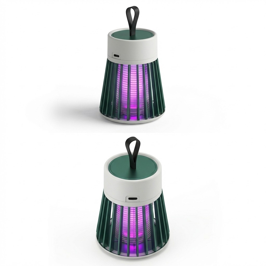 Lâmpada Armadilha Mata Mosquitos Repelente Elétrico USB Silencioso Led UV Contra Dengue E Insetos