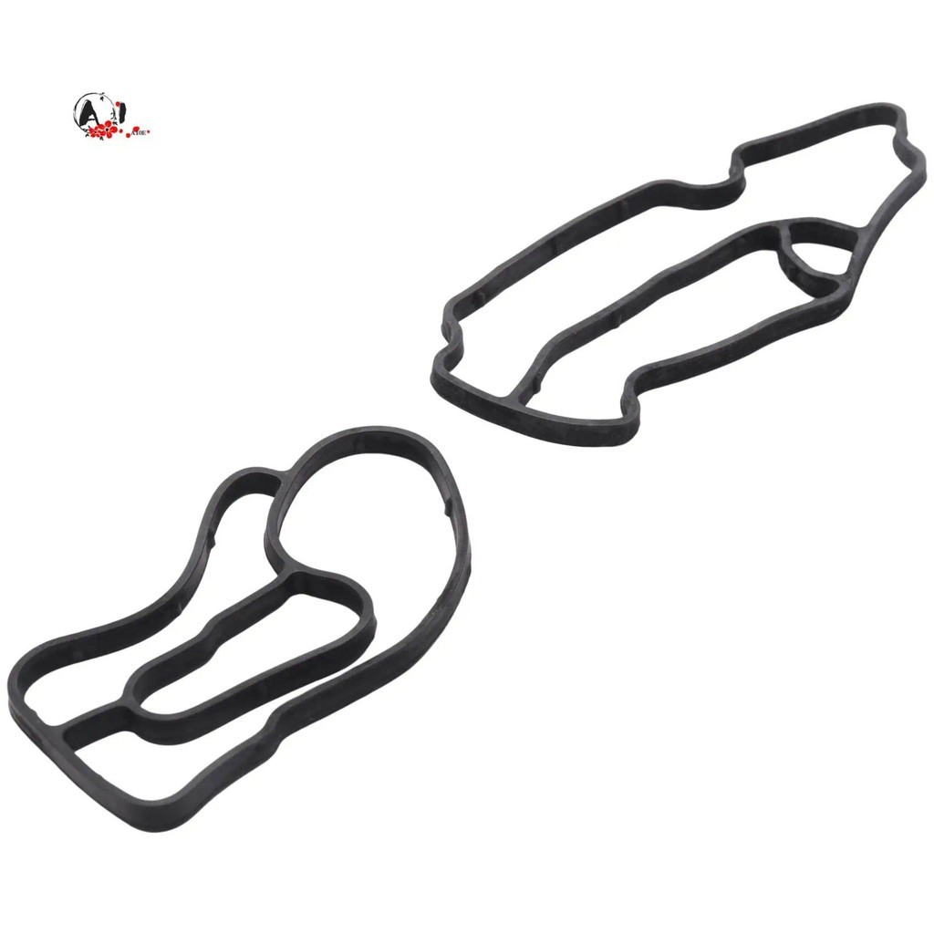 A10E-2Pcs Junta De Carcaça De Filtro De Óleo De Borracha Preta Adequada Para Mercedes Benz ML320 ML350 R320 Dodge Sprint