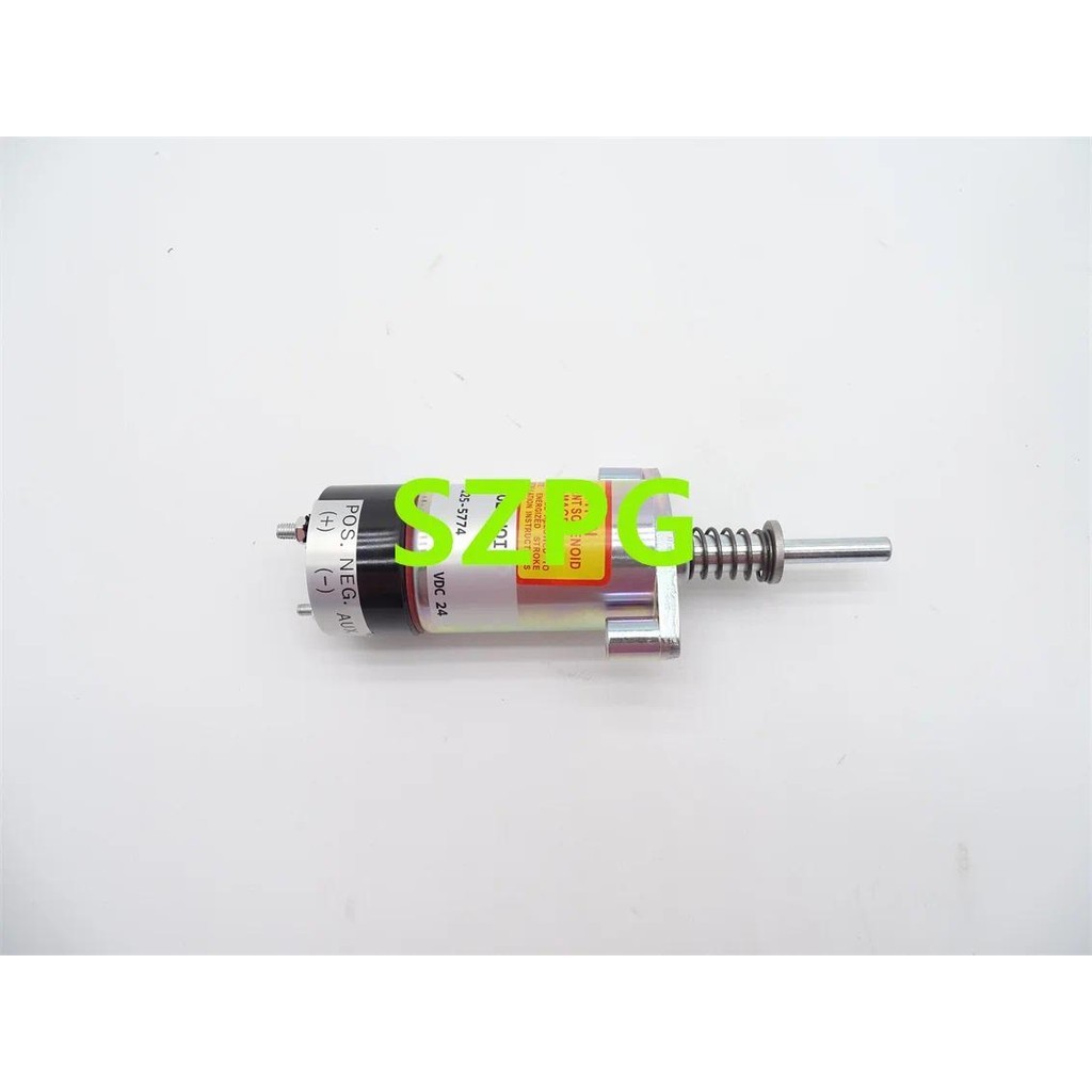 Solenóide De Desligamento 24V 125-5774 1255774 Para Motor Caterpillar CAT 3304 3304B 3306 3306B 3406B 3406C byChina Cart