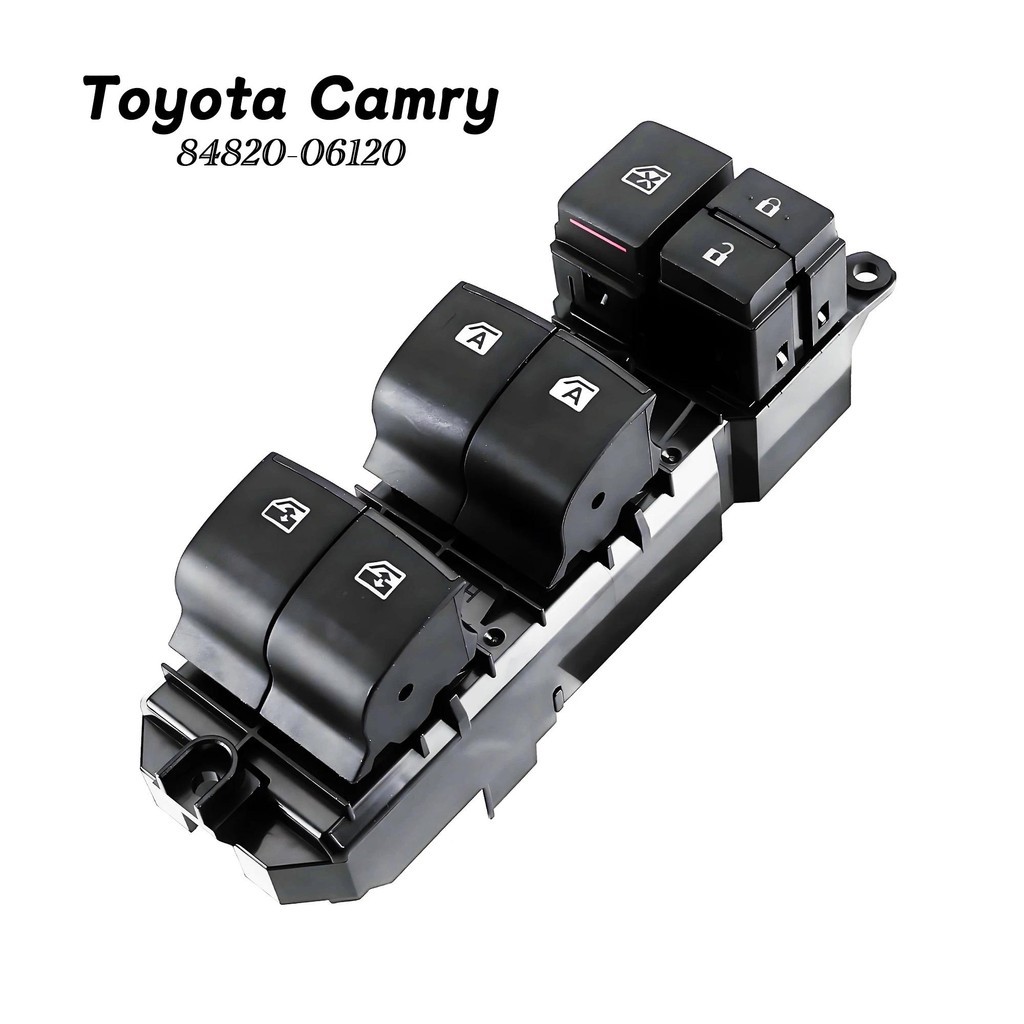 84820-06120 Interruptor De Controle De Janela De Energia Elétrica Botão Regulador Levantador De Vidro Para Toyota Camry