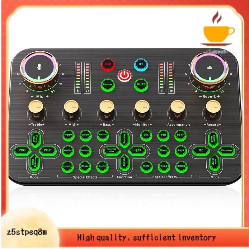 Mixer De Áudio Para Jogos K600 Compatível Com Microfone XLR , Placa De Som Ao Vivo , De Streaming