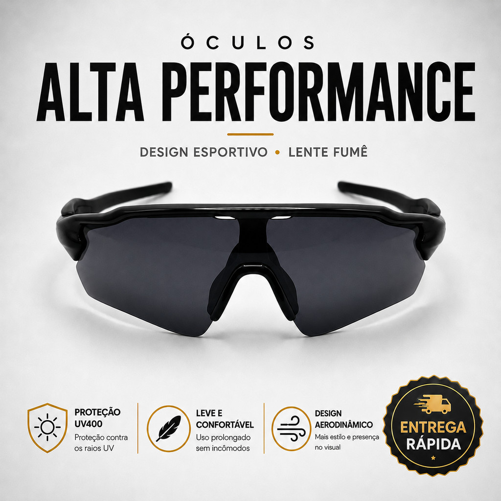 Óculos Beach Tennis Profissional Polarizado Proteção UV400 Sol