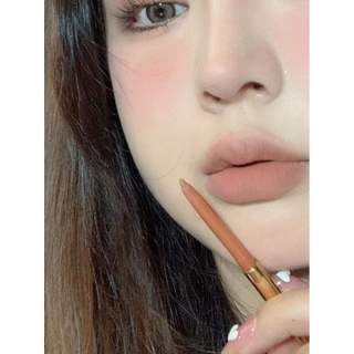 Flesh Color Lip Liner À Prova D 'Água de Longa Duração Genuína Carne Rosa Nude Cor Leite Chá Cor Gancho Liner Lápis Labi