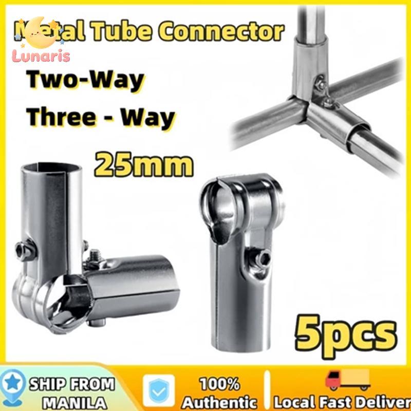 Lunaris 5pcs 10pcs Conector De Tubo 25mm Marceneiro De Metal Para Móveis De Estrutura Estrutural DIY Projetos De Estufa 