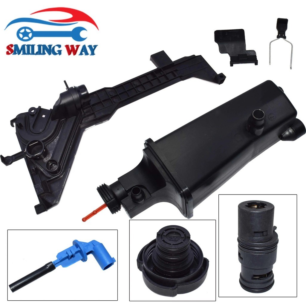 Tanque De Refrigeração Do Radiador Ou Placa De Montagem Tampa Sensor Termostato Para BMW E46 X3 E83 X5 E53 Z4 E85 171175