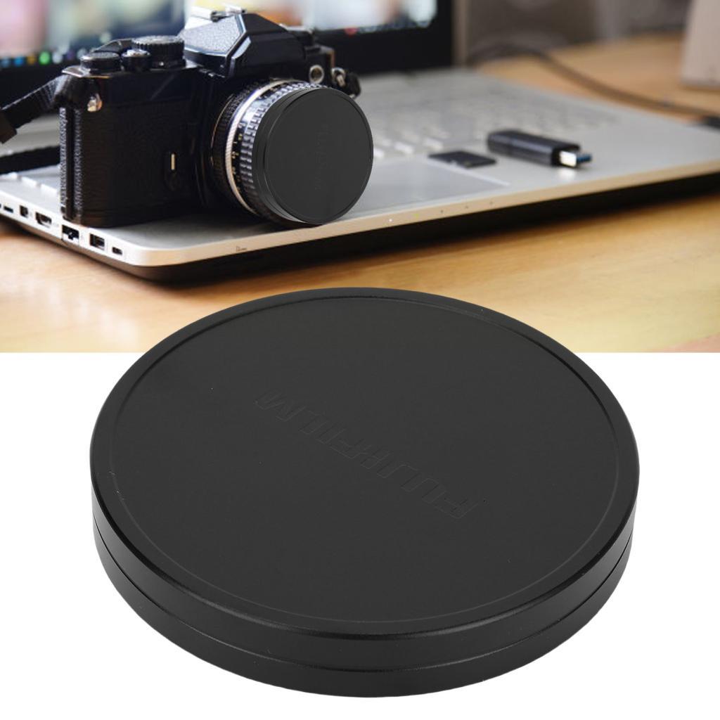 Tampa da lente da câmera estilo minimalista protetor frontal à prova de impressão digital resistente leve para lentes