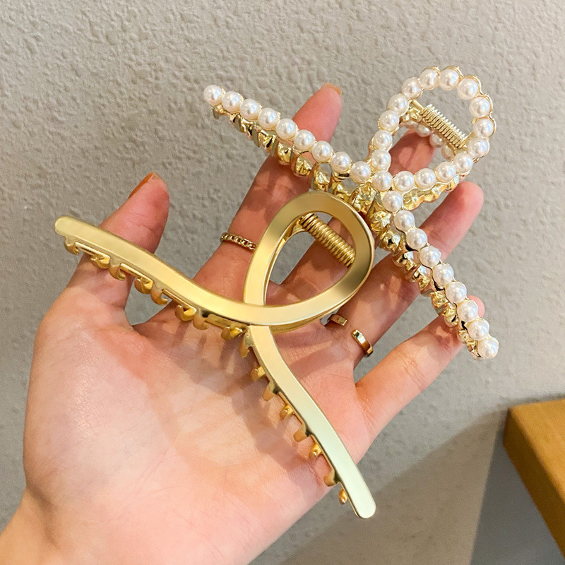 Presilha de cabelo, acessório de cabelo, presilha de metal, presilha para a parte de trás da cabeça, presilha grande tip