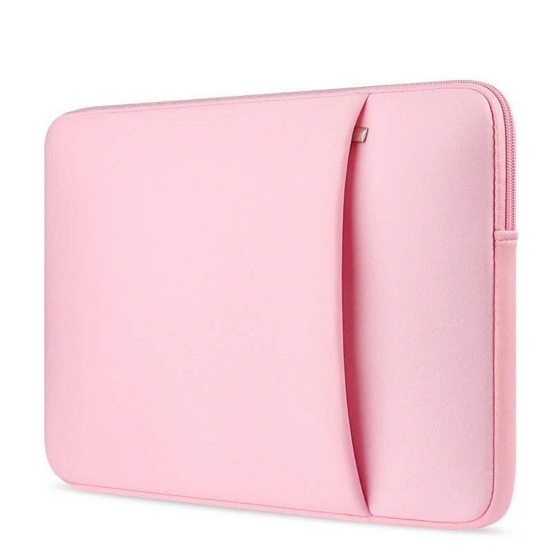 Neoprene Zíper Portátil Notebook Caso Feminino Masculino Manga Bolso Do Computador 12 " 13 " 15 " 15.6 " Para Macbook Pr