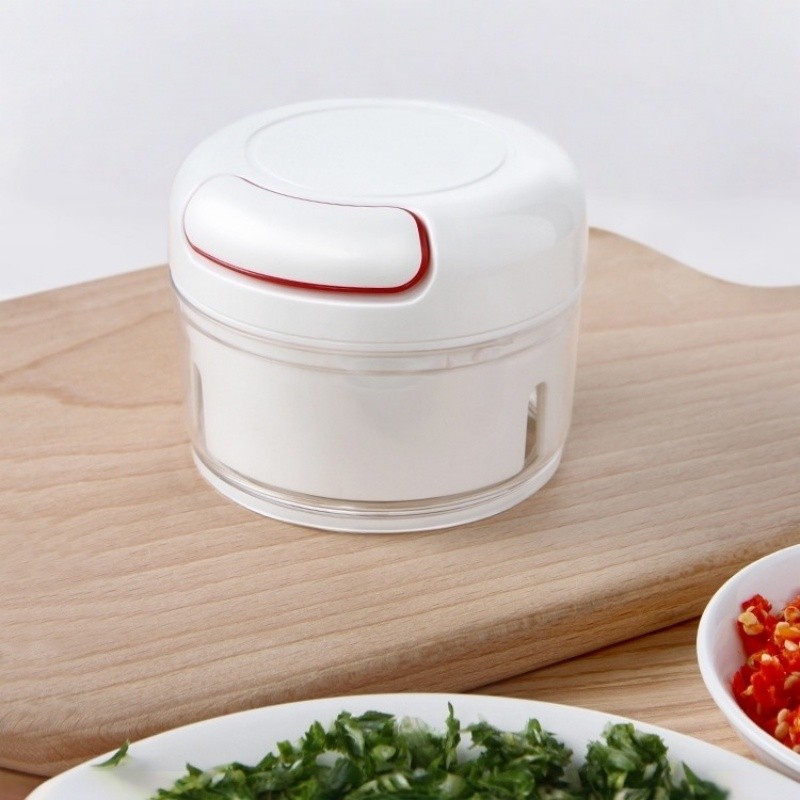 Triturador De Alho E Cebola Manual Mini Processador De Alimentos Rápido