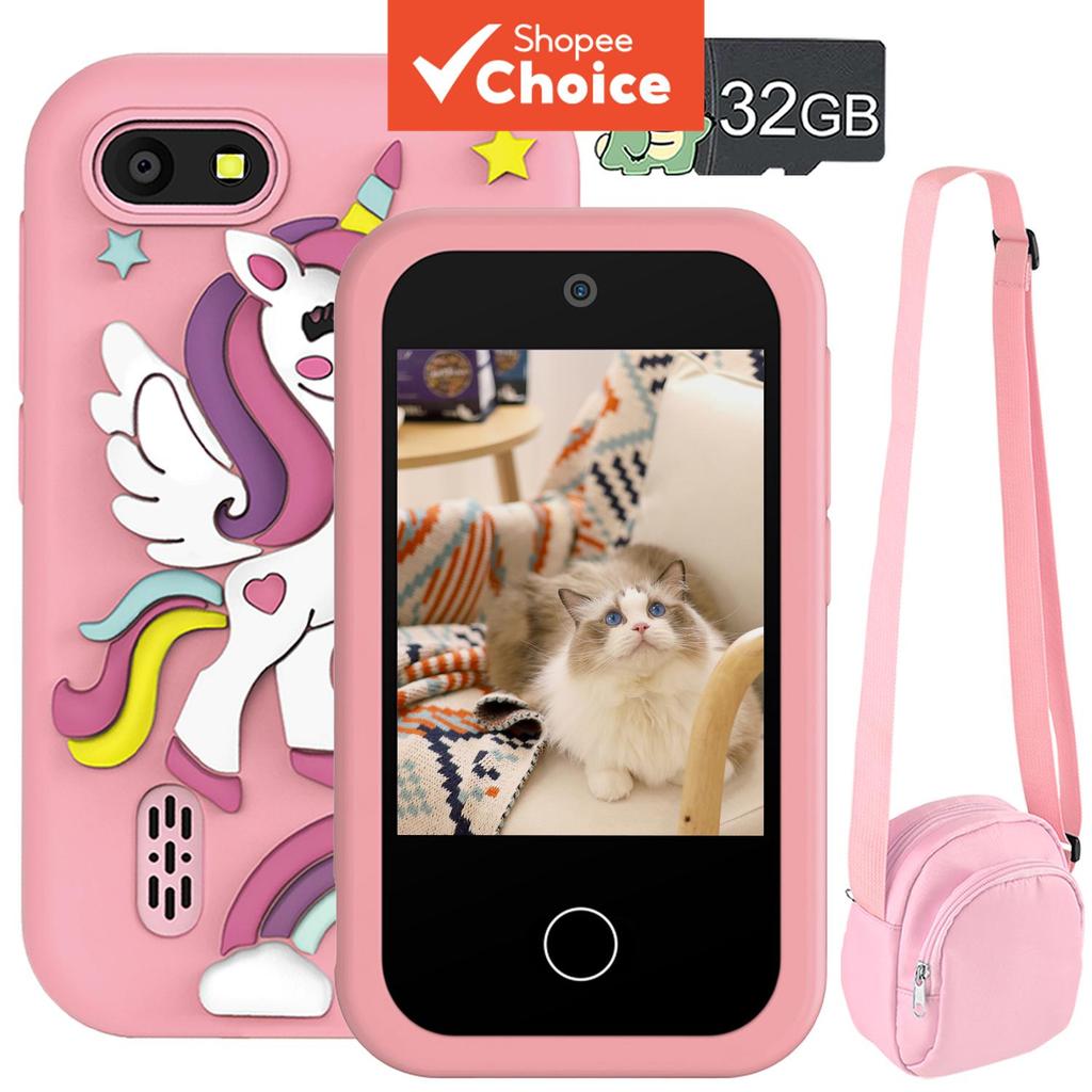 Smartphone Infantil Para Meninas Presente de Natal Brinquedo de Aniversário para Meninas de 3 a 10 anos Brinquedos para