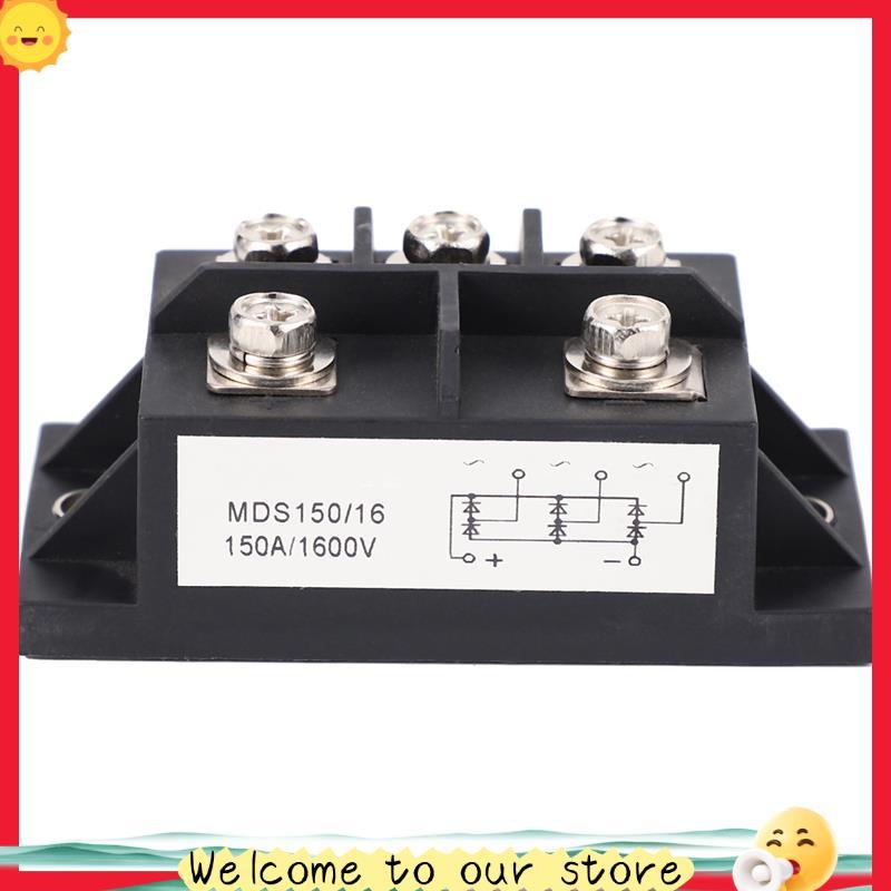 Sassoon1mds150a Retificador De Ponte De Diodo Trifásico 150A Amp 1600V Cobre 150 Celsius 80X40X33Mm Caixa De Metal Contr