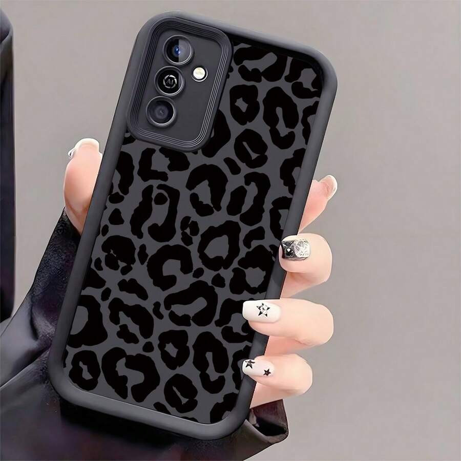 Onça preta Capinha Capa Para Samsung A05S A15 A07 A13 A55 A35 S24 ULTRA  A23 A54 A17 A26 S23 FE Silicone Anti Queda