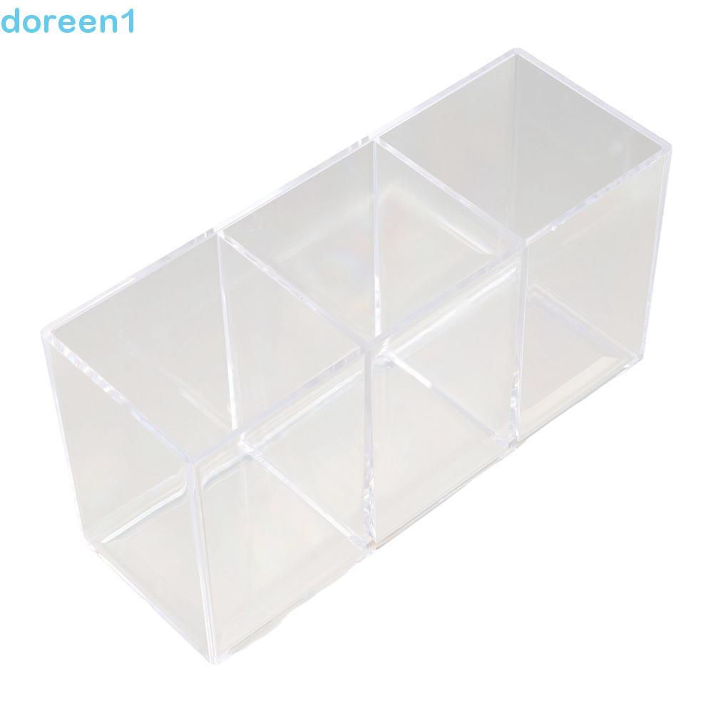 Suporte Para Caneta De Mesa DOREEN , Caixa De Armazenamento De Lápis Transparente , Organizador De Papelaria Com Display