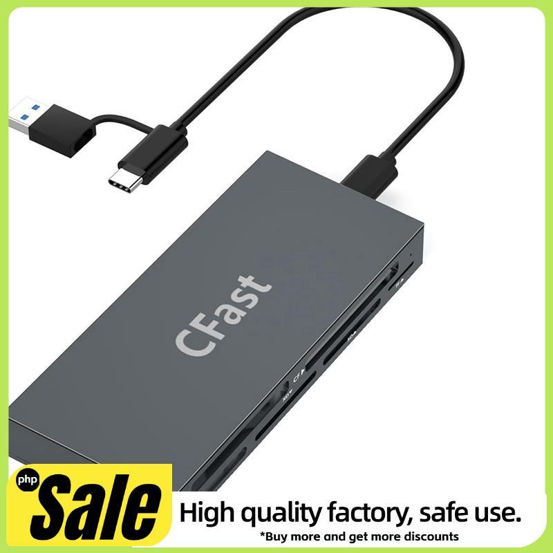 6 Cartões Ao Mesmo Tempo De Leitura CF/MS/SD/TF/XD/Cfast Camera Card Reader Celular Tablet Leitor De Cartão De Memória