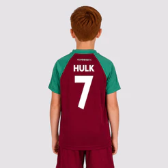 Camisa Fluminense Surdir Infantil Vinho 7 Hulk