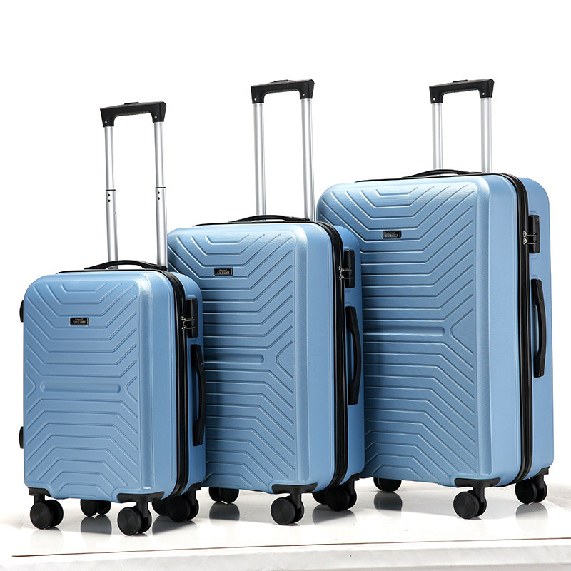 Bagagem de comércio exterior conjunto de 34 peças 67/80/93cm caixa de senha de embarque masculino bagagem de viagem durá